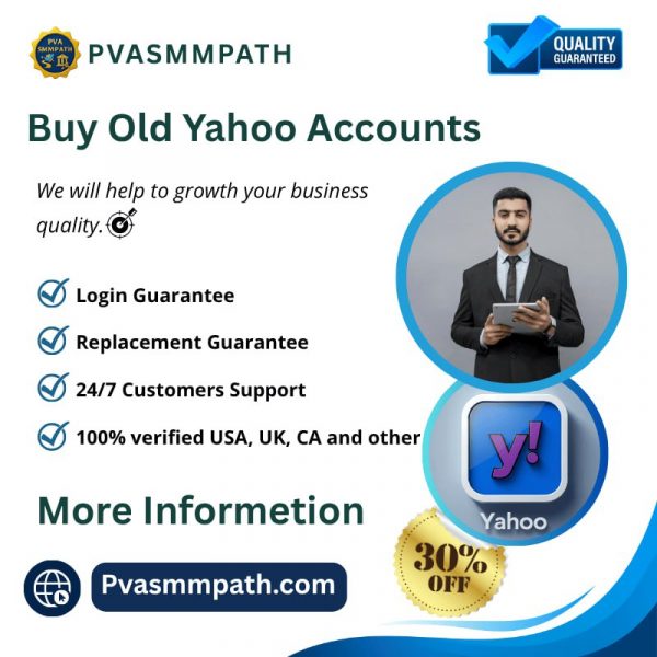 Buy Old Yahoo Accounts