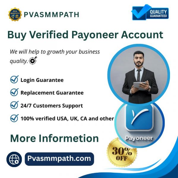 Buy Verified Payoneer Accounts