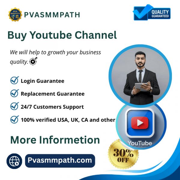 Buy Youtube Channel